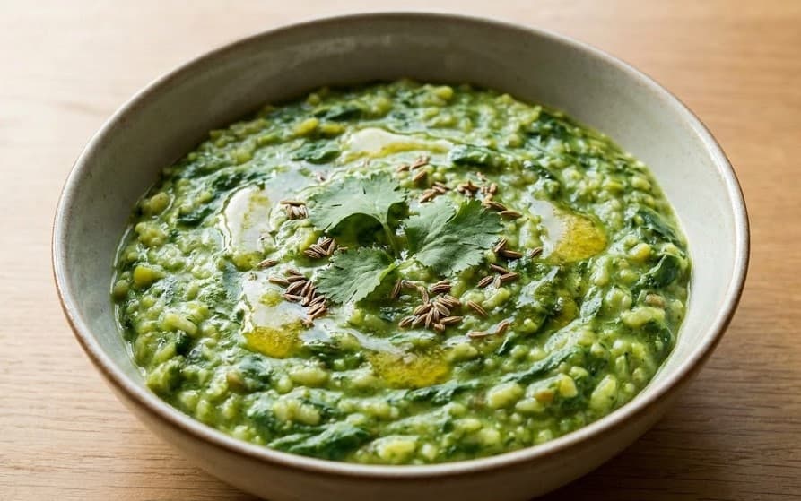 Palak Khichadi