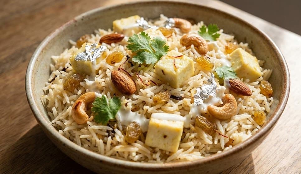Shahi Paneer Pulao