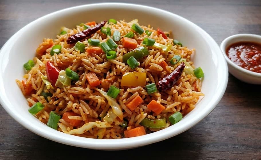 Veg Schezwan Rice